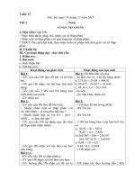 Giáo án lớp 5 Tuần 13