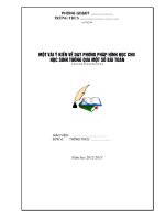 Chuyen de mon Toan 7 nam hoc 20122013