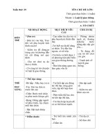 giáo án tuần 25 chủ đề phương tiện giao thông nhánh 1 luật lệ giao thông