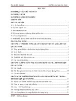 Thiết kế cấp điện cho bệnh viện đa khoa huyện quảng ninh 