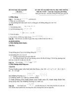 De thi thu TN THPT nam 2012 mon Toan de so 16