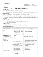 Giao an lop 4 Tuan 3 2012