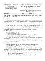 De thi HSG Hoa THPTTriTon