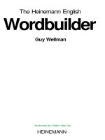 WORDBUILDER 2 Character Personality