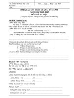 de khao sat dau nam 20122013