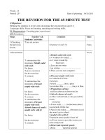 giao an Tieng Anh 9 tuan 10