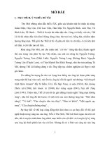 Truyện ngắn của thế lữ qua góc nhìn thi pháp 