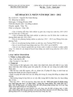ke hoach ca nhan nam 20122013