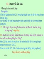 Su truyen cua anh sang