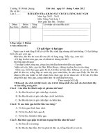 DE KHAO SAT DAU NAM 20122013 K3