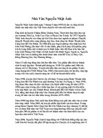 SO LUOC VE NHA VAN NGUYEN NHAT ANH