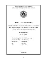Nghiên cứu công tác kế toán bán hàng và xác định kết quả hoạt động kinh doanh tại công ty TNHH đầu tư phát triển HLK GLOBAL, hà nội(khóa luận   kinh tế và quản trị kinh doanh) 