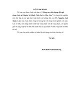 Luận văn thạc sĩ nâng cao chất lượng đội ngũ công chức tại huyện sá muội, tỉnh sa lạ văn, lào 