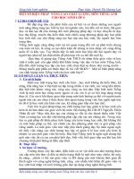 sáng kiến kinh nghiệm   giải pháp nâng cao chất lượng giáo dục   đề tài một số biện pháp nâng cao chất lượng môn tiếng anh cho học sinh lớp 6 