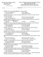 Đề thi thử tốt nghiệp THPT năm 2021 môn GDCD có đáp án - Trường THPT Trần Quang Khải