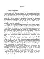 Tóm tắt luận án Tiến sĩ Giáo dục học: Giáo dục đại học tư thục ở miền Nam Việt Nam từ năm 1957 đến năm 1975