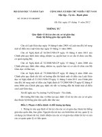 Thong tu huong dan quy dinh nhan tai tro