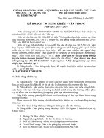 Ke hoach to Nang khieu Van phong