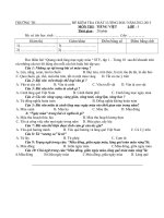 de khao sat chat luong dau nam lop 5