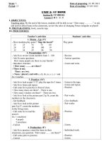 English 6 Tiet 15 Unit 3 B 3 4 5