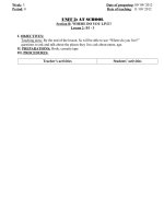 English 6 Tiet 8 Unit 2 B 1 3