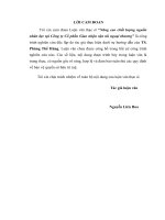 Luận văn thạc sĩ nâng cao chất lượng nguồn nhân lực tại công ty cổ phần giao nhận vận tải ngoại thương 