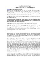 các tình huống thi giáo viên chủ nhiệm giỏi (có đáp án)