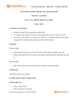 Tải Giáo án Tự nhiên và xã hội lớp 2 sách Kết nối tri thức với cuộc sống - HoaTieu.vn