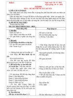 Giao an tu tuan 1 den tuan 4