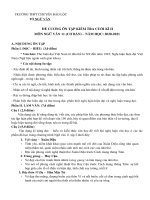 Đề cương ôn tập học kì 2 môn Văn lớp 11 năm 2020 - 2021 THPT chuyên Bảo Lộc | Ngữ văn, Lớp 11 - Ôn Luyện