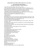 chuyen de day LTVC Lop 3