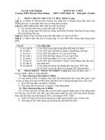 de kiem tra 1 tiet sinh 10 co ban