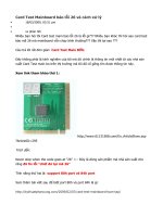 Card Test Mainboard bao loi 26 va cach xu ly