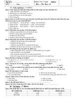 de 1 kiem tra 1 tiet L1 lop 10 nam hoc 20122013