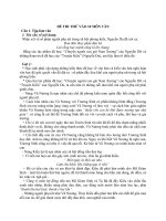 Đề thi thử vào 10 môn văn tỉnh Thanh Hóa năm 2020 - 2021 có đáp án | Ngữ văn, Đề thi vào lớp 10 - Ôn Luyện