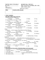 KT 1 tiet lop 9 lan 1