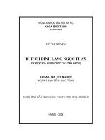 Di tích đình làng ngọc than (xã ngọc mỹ   huyện quốc oai   tỉnh hà tây) 