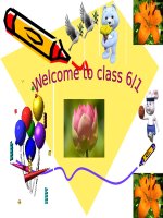 Tieng Anh 6 Unit 5 Grammar practice