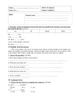 De Kiem Tra 1 tiet lop 6 T 7