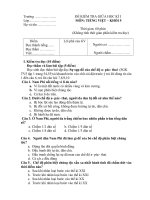 De Kiem tra giua ky ITieng Viet lop 53