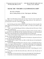 BAi thi binh dang gioi