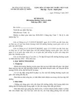 KH BDTX của cá NHÂN GV 2021 2022