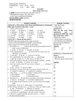 Test for Unit 1 2