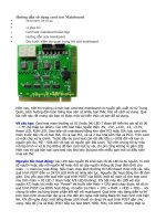 Huong dan su dung card test Mainboard