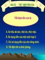Dao duc Tiet kiem thoi gio Tiet 1
