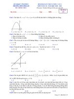 Đề khảo sát chất lượng Toán 10 lần 1 năm 2020 - 2021 trường THPT Đội Cấn - Vĩnh Phúc - TOANMATH.com