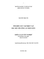 Tìm hiểu sưu tập hiện vật bác hồ với công an nhân dân 