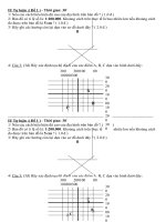 De dia 6 HK I tu luan