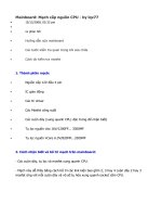 Mainboard Mach cap nguon CPU by lqv77