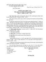 TBtrieu tapHN UBHLHTNVN huyen Dong Phu